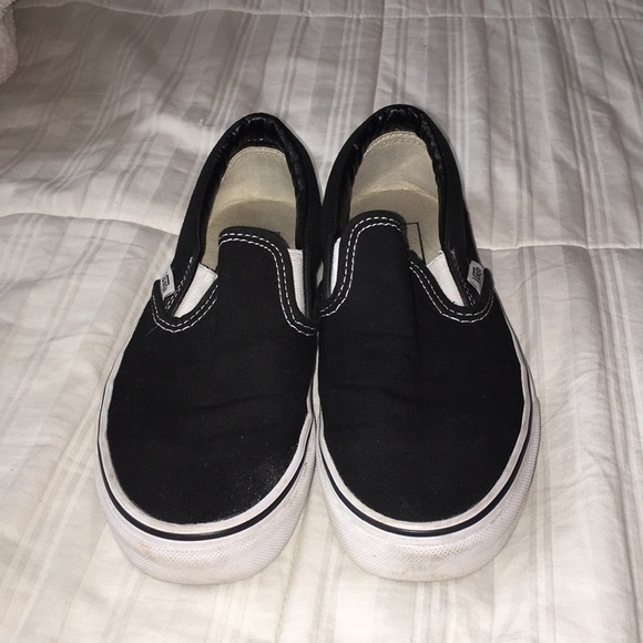poshmark vans slip ons